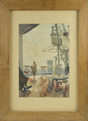 Шишловский Николай Александрович. На палубе 